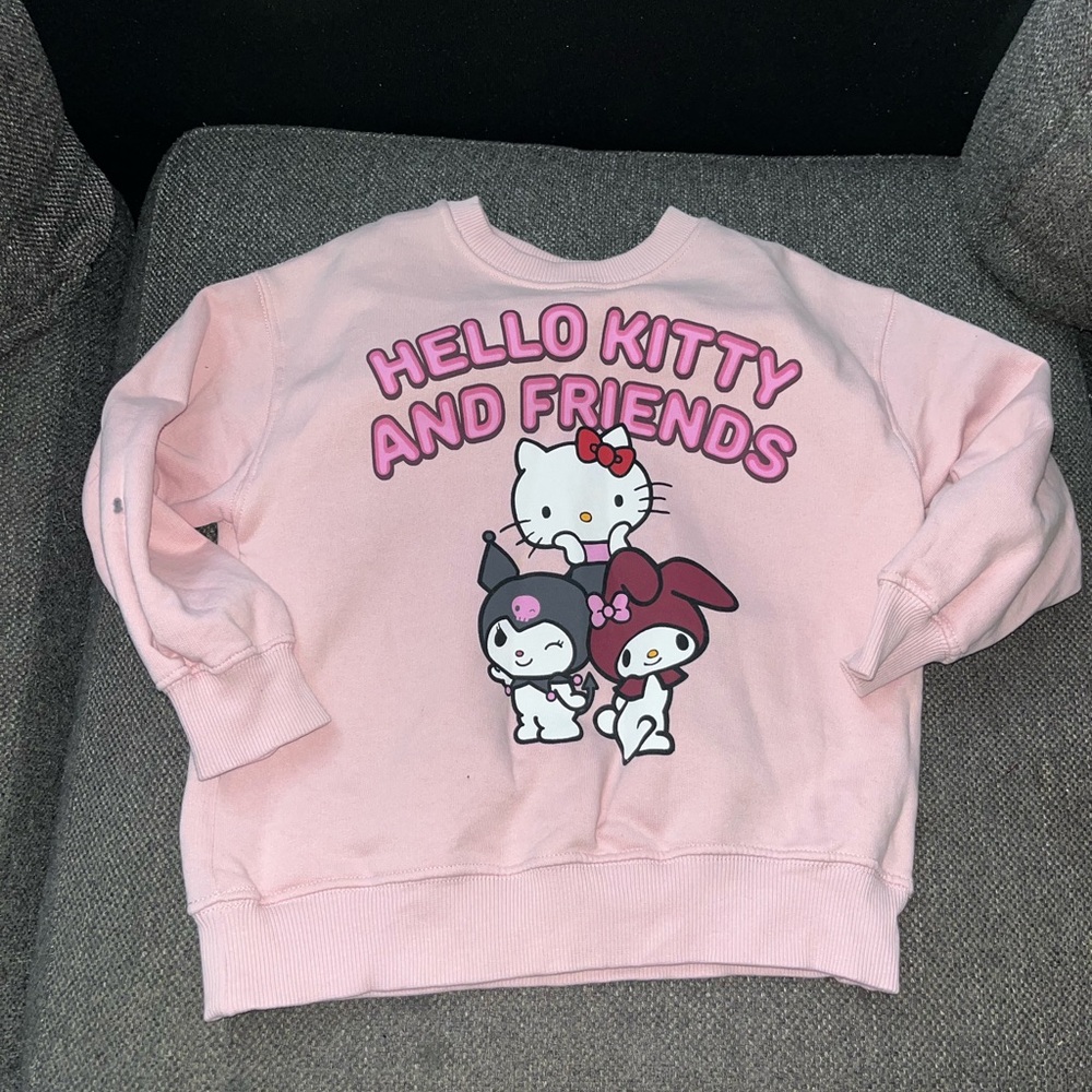 Zara Pink Hello Kitty & Friends Kids Sweatshirt